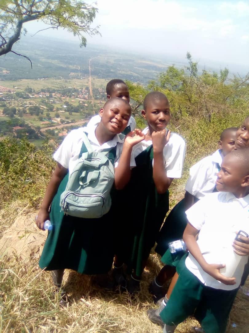 Students on field trip